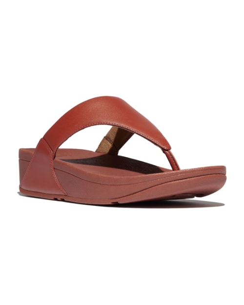 Lulu Leather Toepost Terracotta