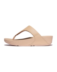 Lulu Leather Toepost Sandy Beige