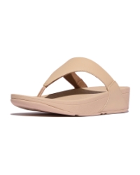 Lulu Leather Toepost Sandy Beige