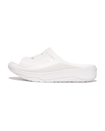 FitFlop Relieff Slide - Tonal Rubber Urban White