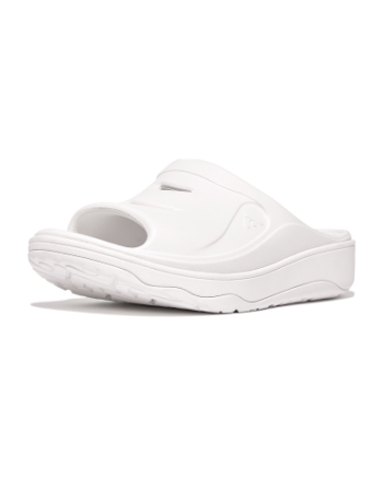 FitFlop Relieff Slide - Tonal Rubber Urban White