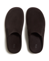 Gen-FF Closed Back Mule - Suede Chocolate Brown