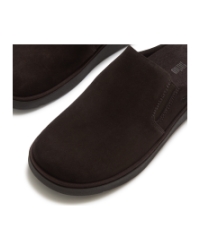 Gen-FF Closed Back Mule - Suede Chocolate Brown