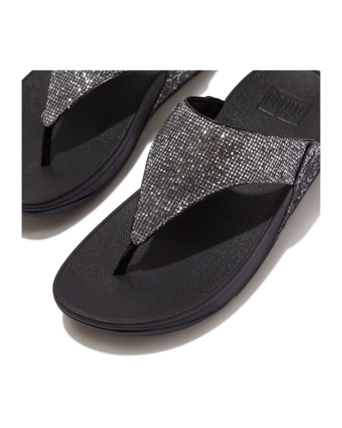 Lulu Toe Post - Glitterball Silver