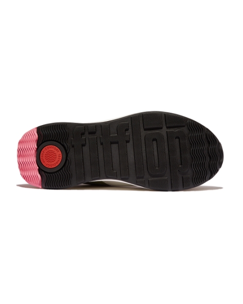 F-Mode Flow Sneaker - Nylon & Suede Mix Camo-Green Mix