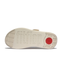 F-Mode Go Adjustable Flatform Toe-Post Sandals Paris Beige