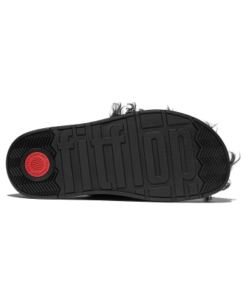 FitFlop Gen-FF X Roksanda Cut-Out Leather Slides Black