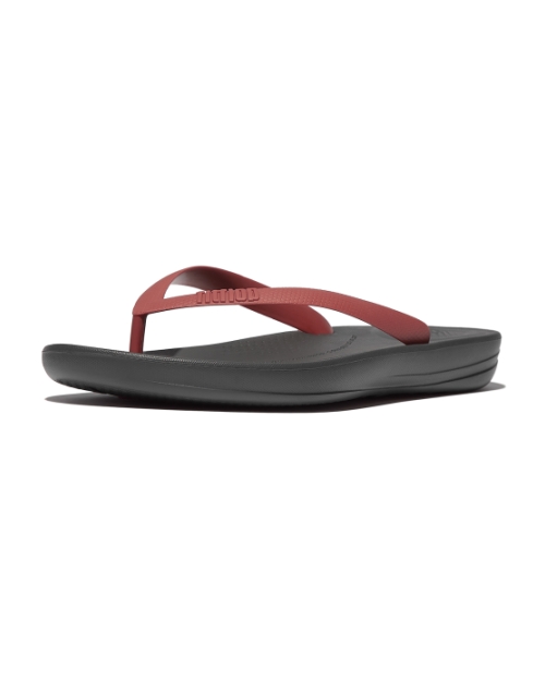 IQUSHION ERGONOMIC FLIP-FLOPS Brick Red