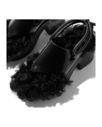Platfforms X Roksanda Heeled Ankle-Tie T/P Sandals Black