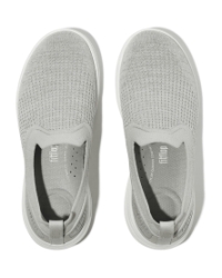 Super-Q Knit Slip-Ons Arctic Grey/Silver