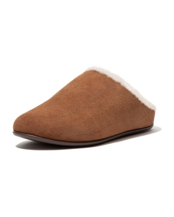 FitFlop Chrissie<sup>TM</sup> Shearling Tumbled Tan